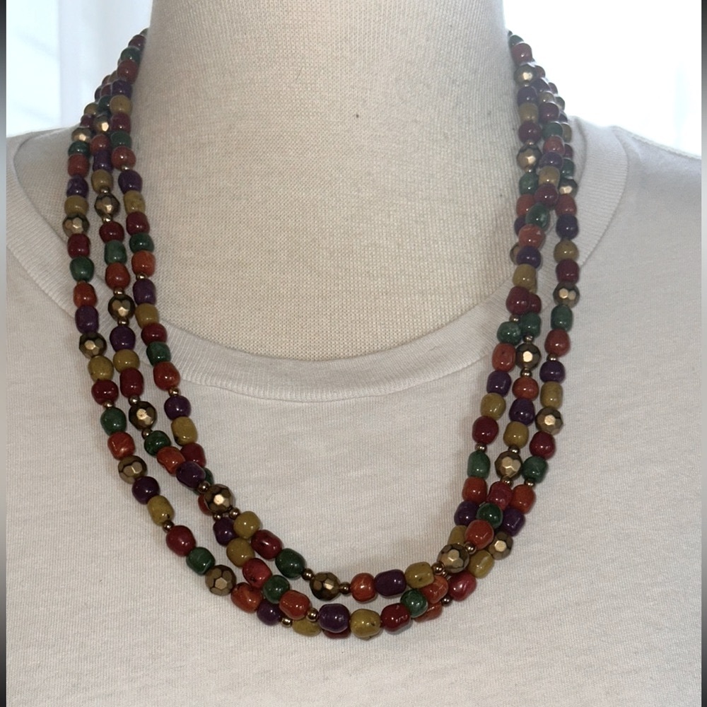 Multicolor Beaded Necklace